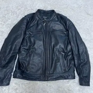 새상품급 할리데이비슨 가죽 자켓 싱글 라이더 메쉬 XL