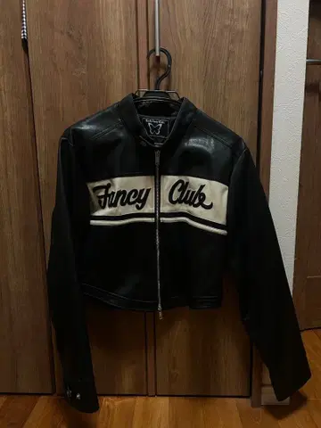 여성용 숏 기장 가죽 자켓 라이더스