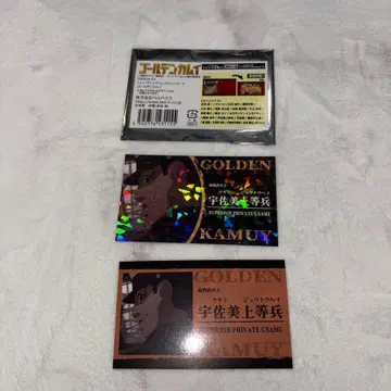 골든 카무이 트레이딩 컬렉션 카드 우사미