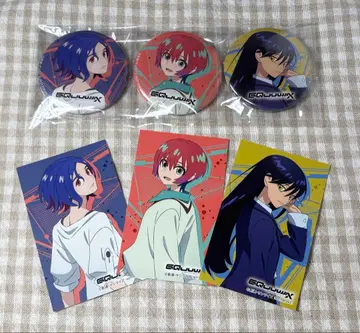 [ 지크 액스 ] Blu-ray 혜택 바닥/냐앙/슈지 캔뱃지&카드