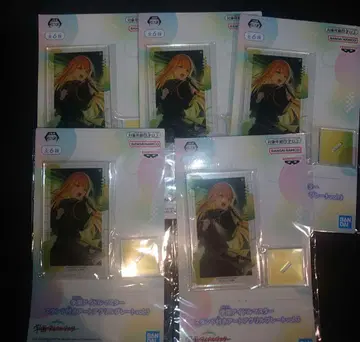 학원 아이돌 마스터 아크릴 플레이트 시운 세이카 5개 세트