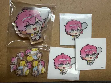 니지산지 스메라기 레오 아크릴 블록 부품 스티커