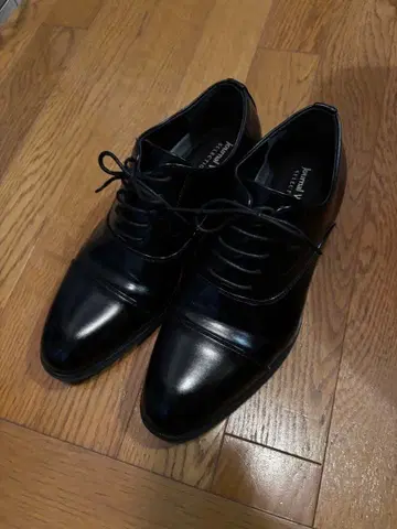 Journal Works 새상품급 남성용 블랙 비즈니스 슈즈 25.5