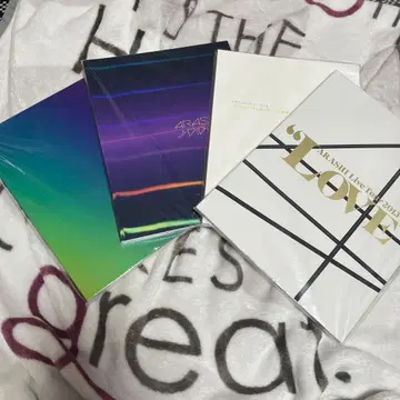 ARASHI Live 팜플렛 4권 세트