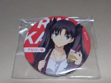 Fate 토오사카 린 캔뱃지 후지큐 하이랜드 콜라보 신규 일러스트 HF