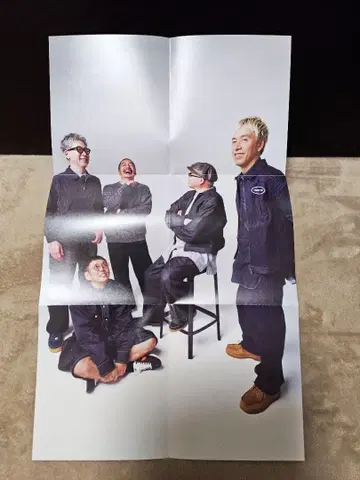 립슬라임(RIP SLYME) GLEATEST FIVE 특전 양면 포스터