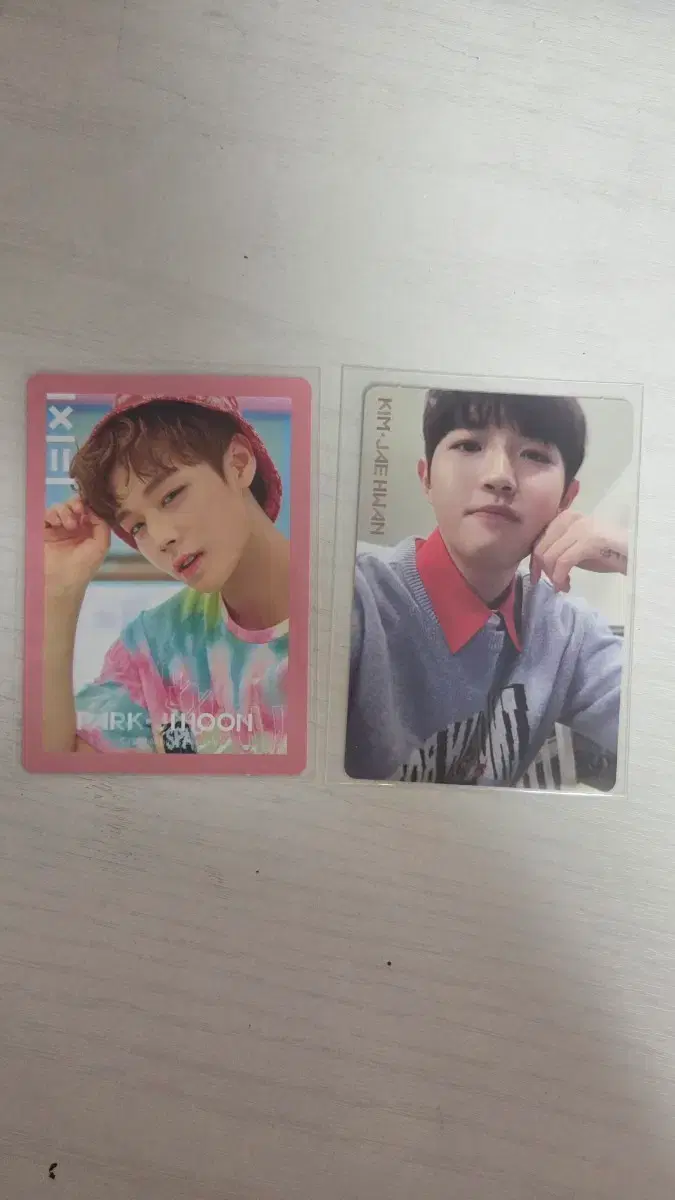 워너원 박지훈 김재환 포토카드
