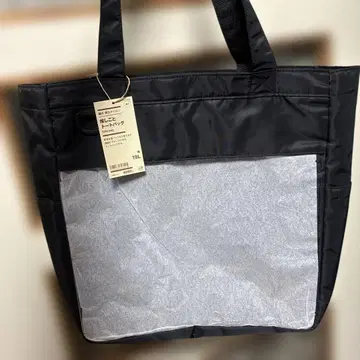 무인양품 발수 재생 나일론 최애 토트백 블랙 덕질