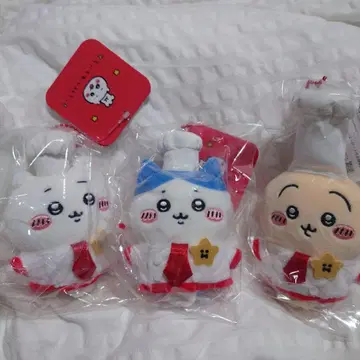 치이카와 레스토랑 요리사 마스코트 3개 세트