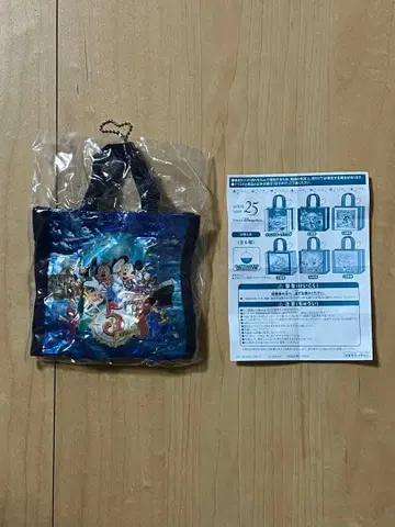 도쿄디즈니씨 25주년 캡슐 토이 5주년 가챠가챠