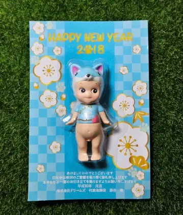 소니 엔젤 2018 시바견 연하장