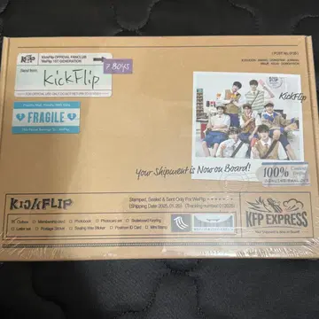 KickFlip FC 본국 한국 1기 팬클럽 키트 미개봉
