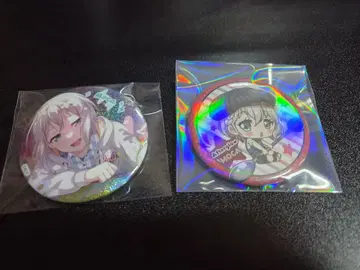 아오바 모카 캔뱃지 2종 + 덤