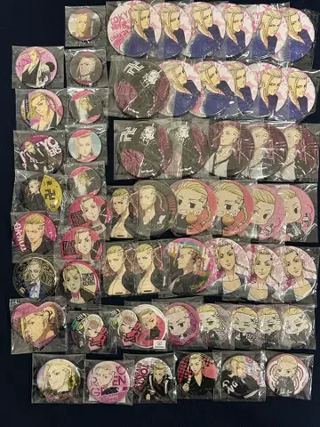 도쿄 리벤저스 류구지 켄 드라켄 캔뱃지 세트