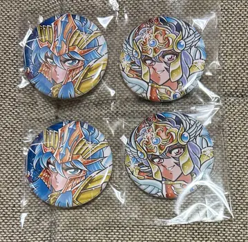 세인트 세이야 해황재기 RERISE OF POSEIDON 캔뱃지 2세트