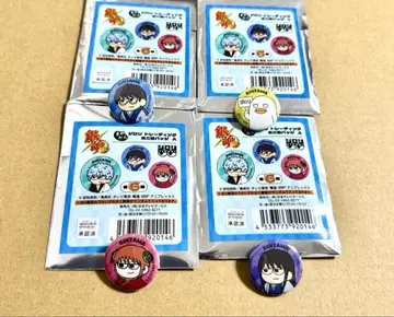 은혼 마메칸 지로리 미니 캔뱃지 4종 세트