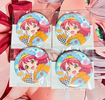 프리파라 마루쿠지 전력 대시 해피 루트 코디 캔뱃지 미캉 세트