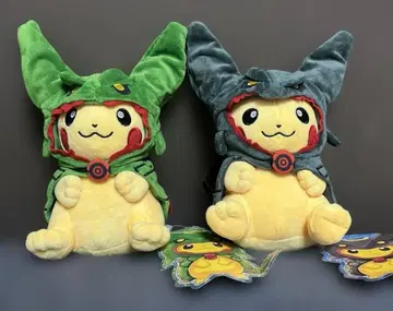 [새상품급] 포켓몬 레쿠자의 판초를 입은 피카츄