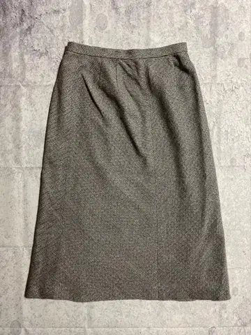 [컨디션 최상] Leilian 레리안 캐시미어 혼방 울 스커트 헤링본