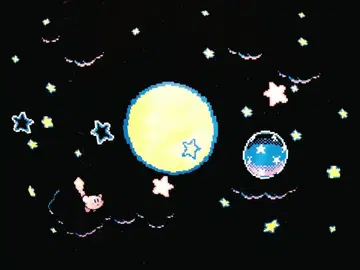 커비 T셔츠 S 사이즈 도트 그림