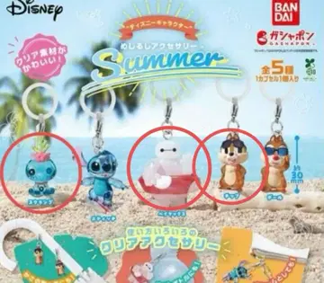 디즈니 SUMMER 메지루시 액세서리 가챠