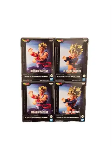 드래곤볼 Z BLOOD OF SAIYANS 손오반 손오천 4개 세트