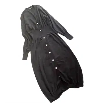 VERMEIL par iena 니트 원피스 롱 블랙 38 M