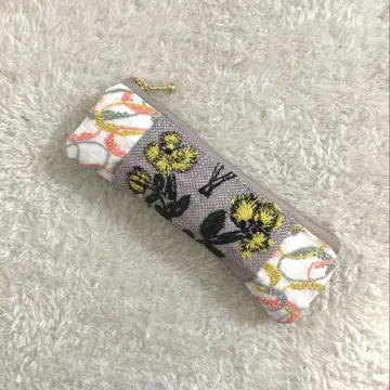 미나 페르호넨 twins 패치워크 x 탬버린 펜 케이스 핸드메이드
