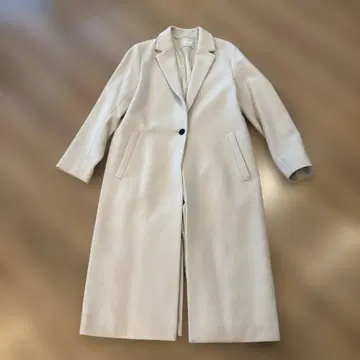 iCB 울 캐시미어 멜톤 체스터 코트