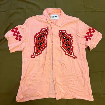NOMA t.d. 자수 반팔 셔츠