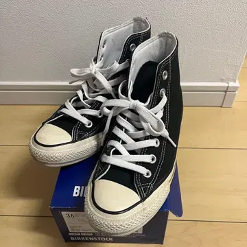 컨버스 올스타 블랙 하이컷 36