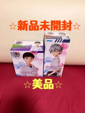 에반게리온 이카리 신지 나기사 카오루 피규어