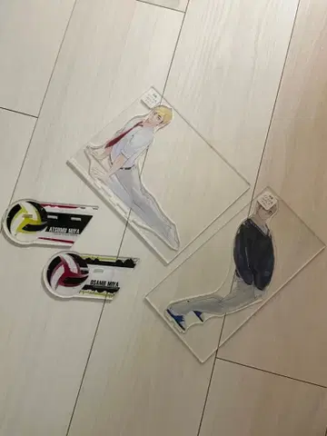 하이큐 미야 아츠무 미야 오사무 아크릴 스탠드 세트