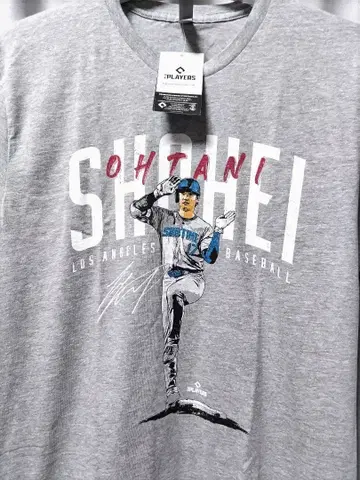 새상품 오타니 쇼헤이 T셔츠 그레이