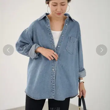 [새상품급] FRAMeWORK 데님 셔츠 doudou