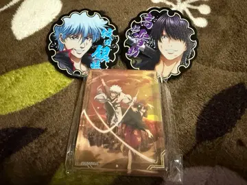 은혼 사카타 긴토키 타카스기 신스케 배지 아크릴 블록