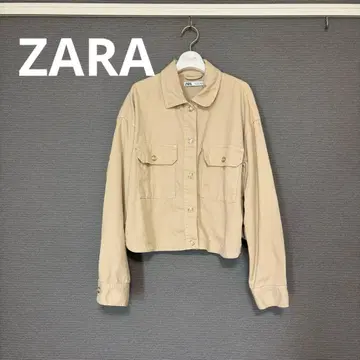 ZARA 자라 베이지 자켓 골드 버튼 S 사이즈