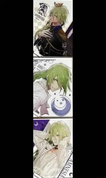 AMNESIA 아무네시아 발렌타인 아크릴 스탠드 우쿄 3종 세트