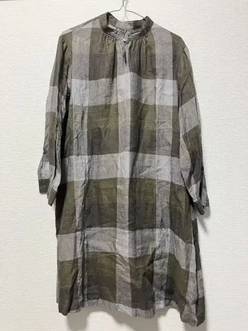 LE CIEL A TEMPS DOUX 린넨 풀오버 셔츠 원피스