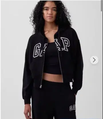 갭 오버사이즈 GAP 로고 후드티