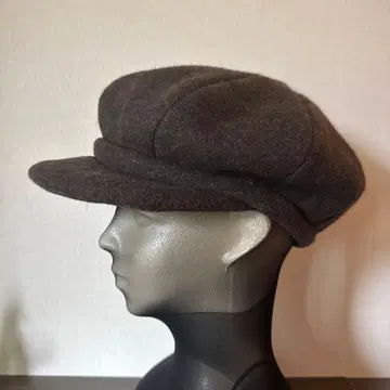 MARVELETS x CA4LA 울 다크 브라운 헌팅 캡