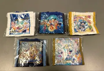 디즈니씨 25주년 스파클링 쥬빌리 캡슐 토이 5종 세트