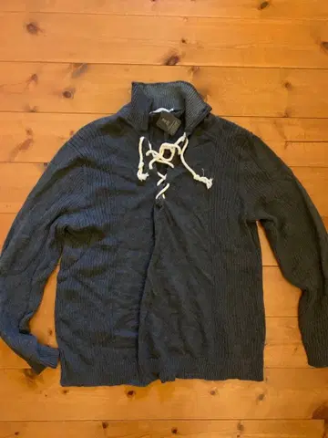 캘빈 클라인 다크 그레이 니트 XL