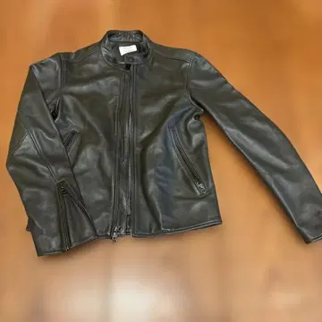 에디피스 EDIFICE 램 가죽 싱글 라이더 자켓