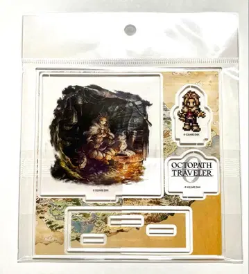 옥토패스 트래블러 0 아크릴 스탠드 플레이트 한잇