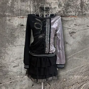 y2k 펑크 그런지 롱T 00s 십자가 if six L.G.B. 계열