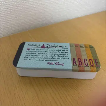 디즈니 페퍼민트 캔 캘리포니아 디즈니랜드 70주년