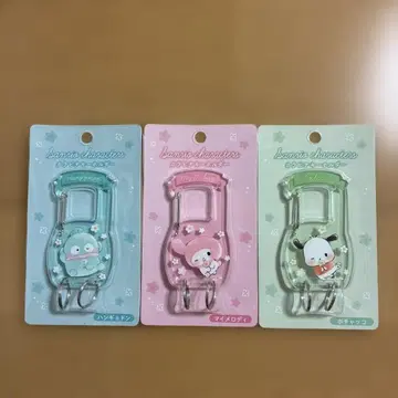 포차코 마이멜로디 한교동 카라비너 키링 3개 세트