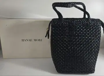 HANAE MORI 블랙 바스켓백 새상품