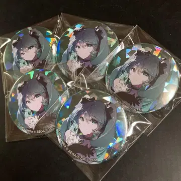 프로세카 세계의 보석 상자 하츠네 미쿠 캔뱃지 Rella 캔뱃지 홀로그램
